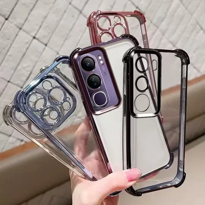 เคสใส กันกระแทก สำหรับ Vivo Y31 5G Y21D Y19s Y04 Y29S V29 Y200 V29EY100 Y29 V27 V27Pro…