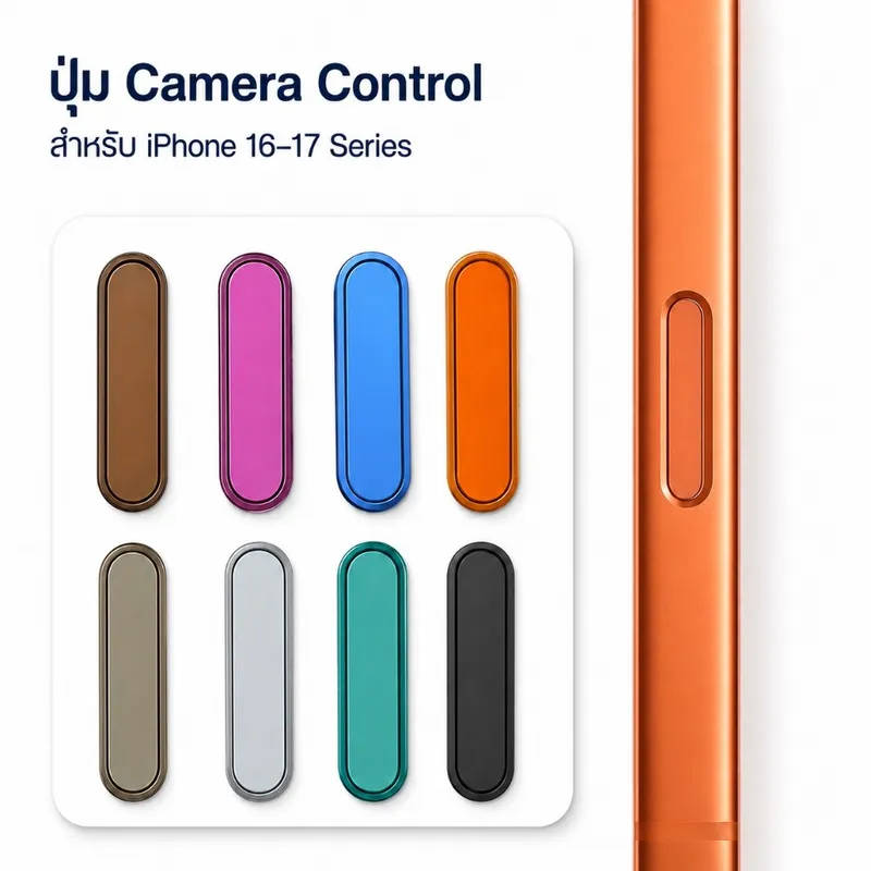 cxshop (1003) ฝาครอบคุมกันรอยปุ่มกล้อง กันรอยขีดข่วน CAMERA Control Protection สำหรับ…