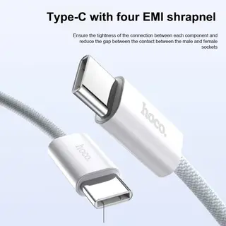 hoco. สายชาร์จ X104 Charging Data Cable PD 60W Fast Charge สายชาร์จชาร์จเร็ว Type-C to… รูปที่ 2