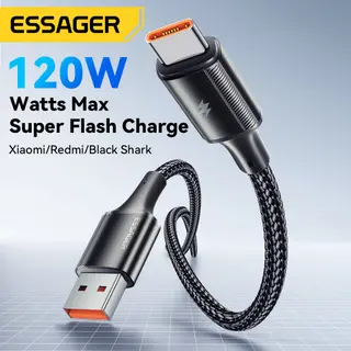 Essager 120W สาย Usb Type C สําหรับสายชาร ์ จเร ็ ว xiaomi 6A รูปที่ 2