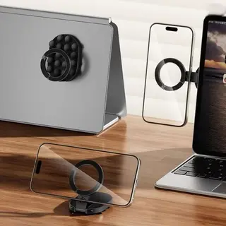 Maglock L-7 ขาตั้งมือถือ 3 in 1 มี magsafe แม่ เหล็ก แผ่นยางซิลิโคน ยึดมือถือเกาะแน่น… รูปที่ 2