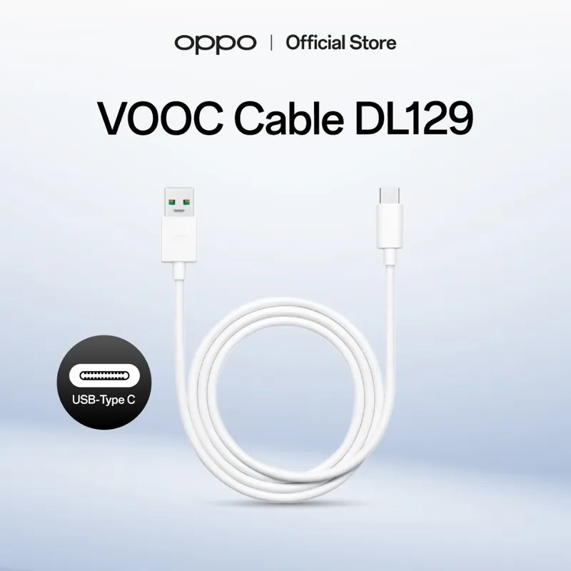 OPPO สายชาร์จ DL129 | Type-C VOOC USB C/1.0m.