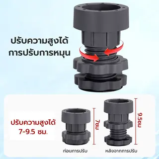 ขารองเครื่องซักผ้า 4 ชิ้น ขายาง ฐานรองเครื่องซักผ้า ปรับความสูงได้ กันสั่นสะเทือน… รูปที่ 2